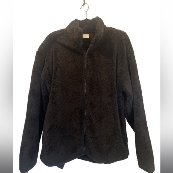 Victoria Secret Full Zip Black Teddy Jacket - Picture 2 of 4